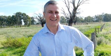 SELLING THE LOCATION: Member for Riverina Michael McCormack is adamant that Wagga is the best place for the Grains Research and Development Corporation to be headquartered. 