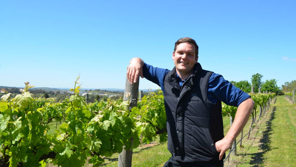 COMPARING REGIONS: CSU technical officer, research winemaker Campbell Meeks has just returned home from a trip to France. Picture: Nikki Reynolds 