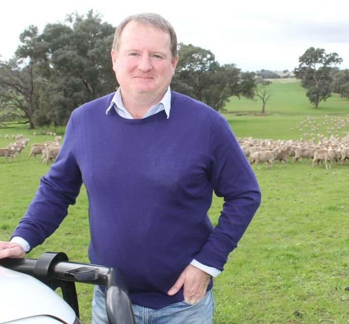 INDUSTRY GOALS: Paul Cocking of Mangoplah says there is plenty more to achieve in his role with Australian Wool Innovation. Picture: Nikki Reynolds 