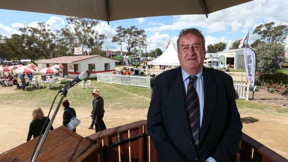 IT'S A NUMBERS GAME: Ross Edwards is tipping big crowds for day three of the Henty Machinery Field Days. 