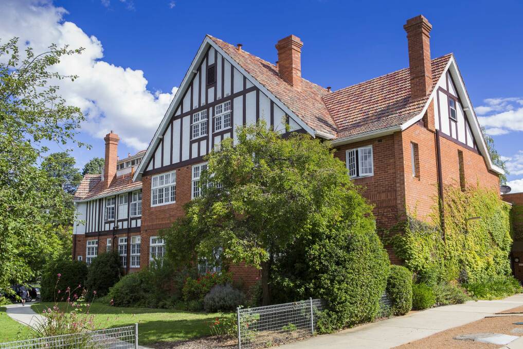 The CGGS Boarding House. Built in 1926, the historic building houses all the girls in a truly “home away from home” environment.