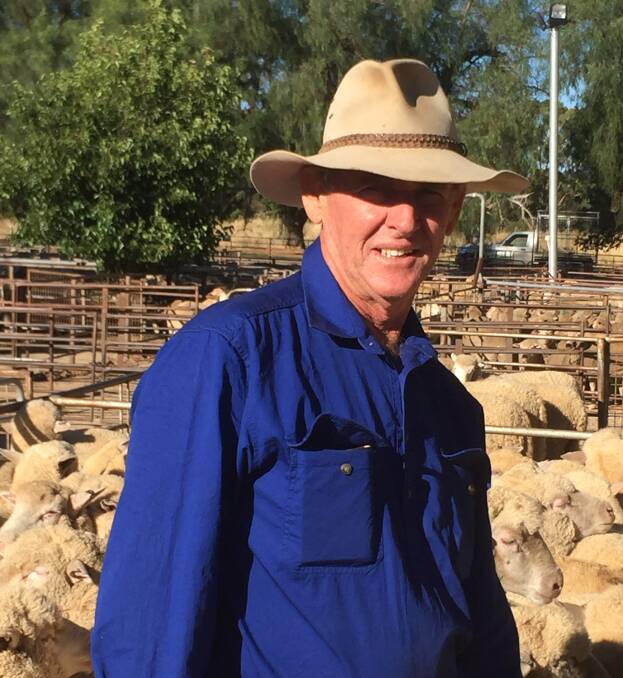 REAPING REWARDS: Illabo farmer Lindsay Smith topped the last Cootamundra Sheep Sale on February 8 at $6.44/kg CW. Picture: Contributed 