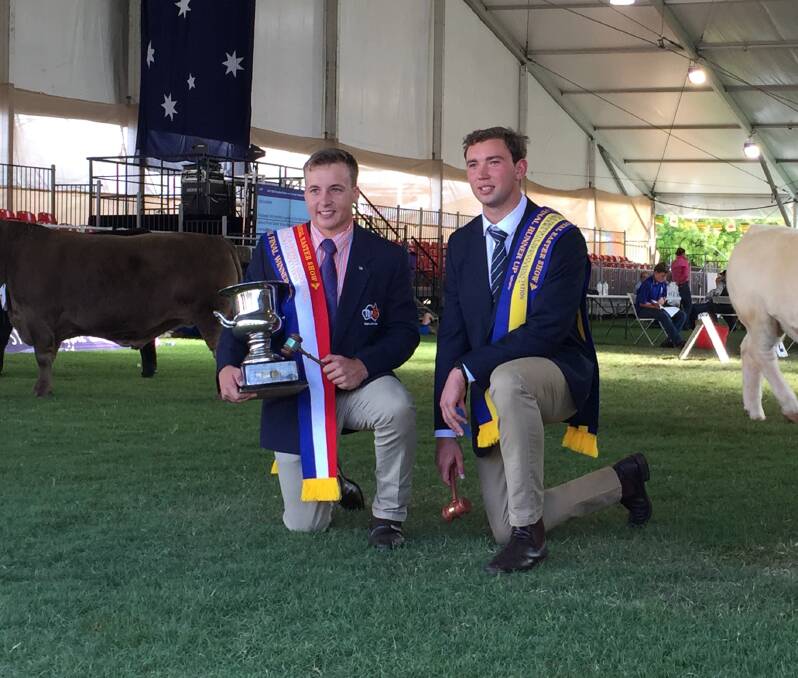 The ALPA National Young Auctioneer Competition found a champion in Lincoln McKinlay, TopX, Gracemere, Queensland, and reserve champion in Jack Hickey, J.M Ellis and Company, Hamilton, Victoria. 