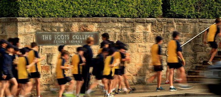 The Scots College has been denied the opportunity to expand its preparatory school. Photo: Simone De Peak