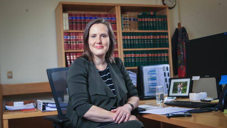 Financial Services Minister Kelly O'Dwyer in Melbourne today. Picture by Wayne Taylor 24th July 2017.