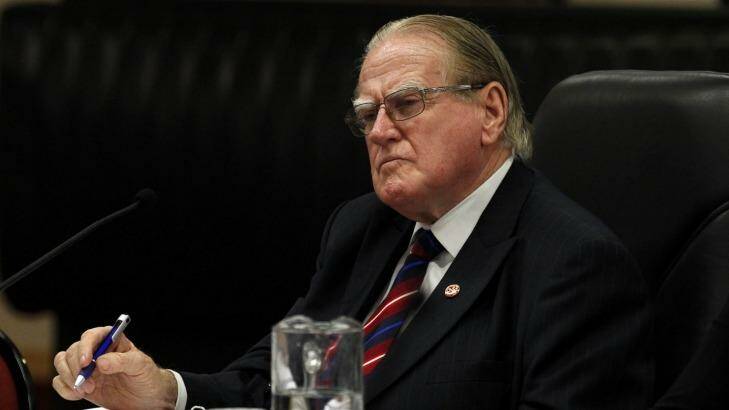 "Open to all points of view": the Reverend Fred Nile. Photo: Darren Pateman