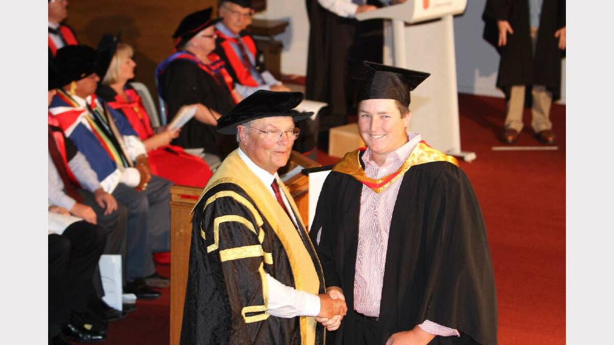 Graduating from Charles Sturt University with a Bachelor of Science/Bachelor of Teaching Secondary is Samuel Daymond. Picture: Daisy Huntly