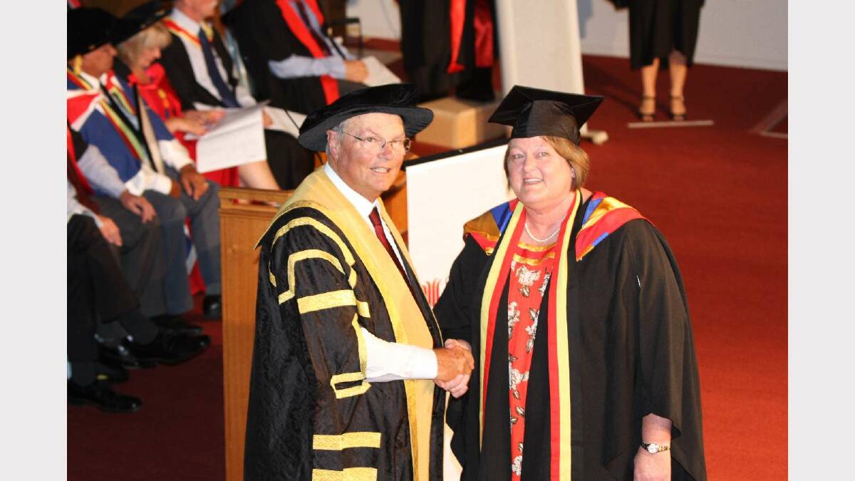 Graduating from Charles Sturt University with a Postgraduate Diploma of Midwifery is Debbie Key. Picture: Daisy Huntly