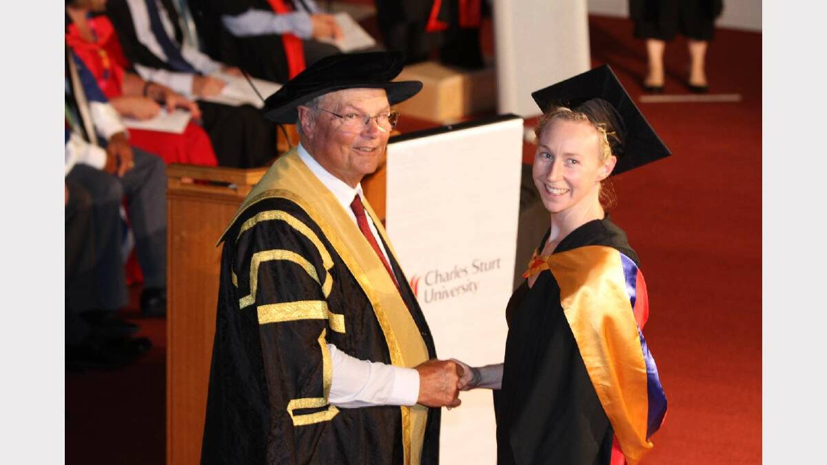 Graduating from Charles Sturt University with a Postgraduate Diploma of Midwifery is Keziah Muthsam. Picture: Daisy Huntly