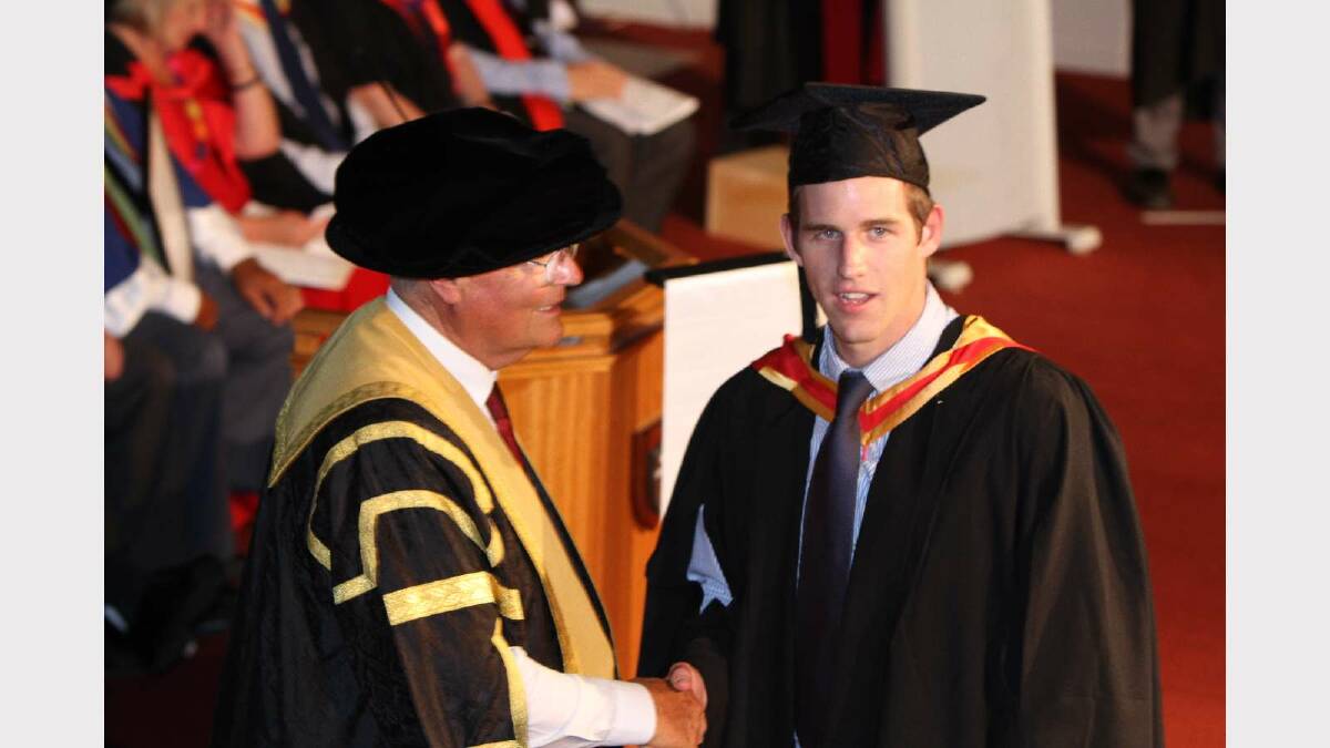 Graduating from Charles Sturt University with a Bachelor of Veterinary Biology/Bachelor of Veterinary Science is Jack Killalea. Picture: Daisy Huntly