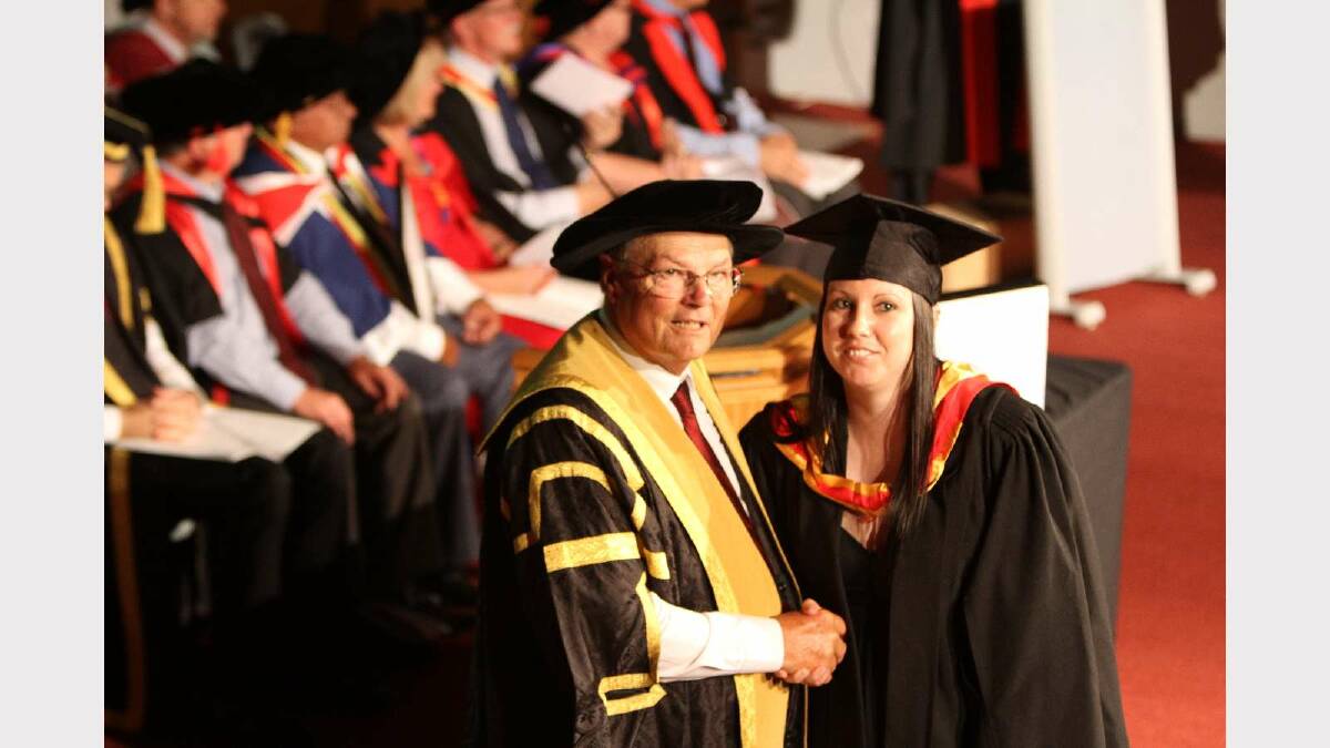 Graduating from Charles Sturt University with a Bachelor of Veterinary Biology / Bachelor of Veterinary Science (Honours), with Honours Class 2 Division 1, is Jessica Said. Picture: Daisy Huntly