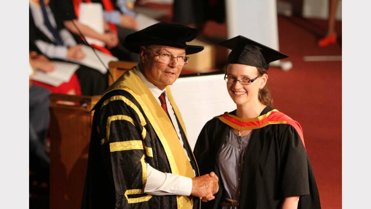 Graduating from Charles Sturt University with a Bachelor of Nursing is Virginia Yabsley. Picture: Daisy Huntly