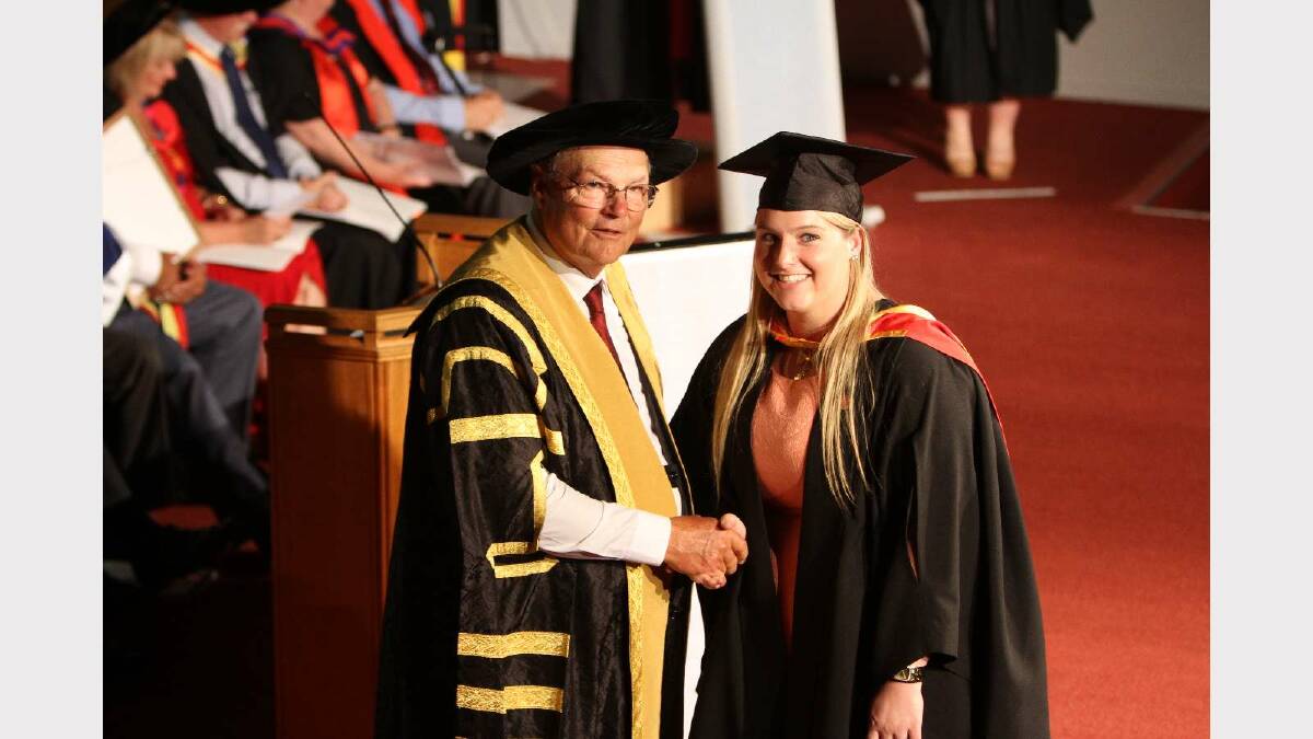 Graduating from Charles Sturt University with a Bachelor of Nursing is Jennifer Scruton. Picture: Daisy Huntly