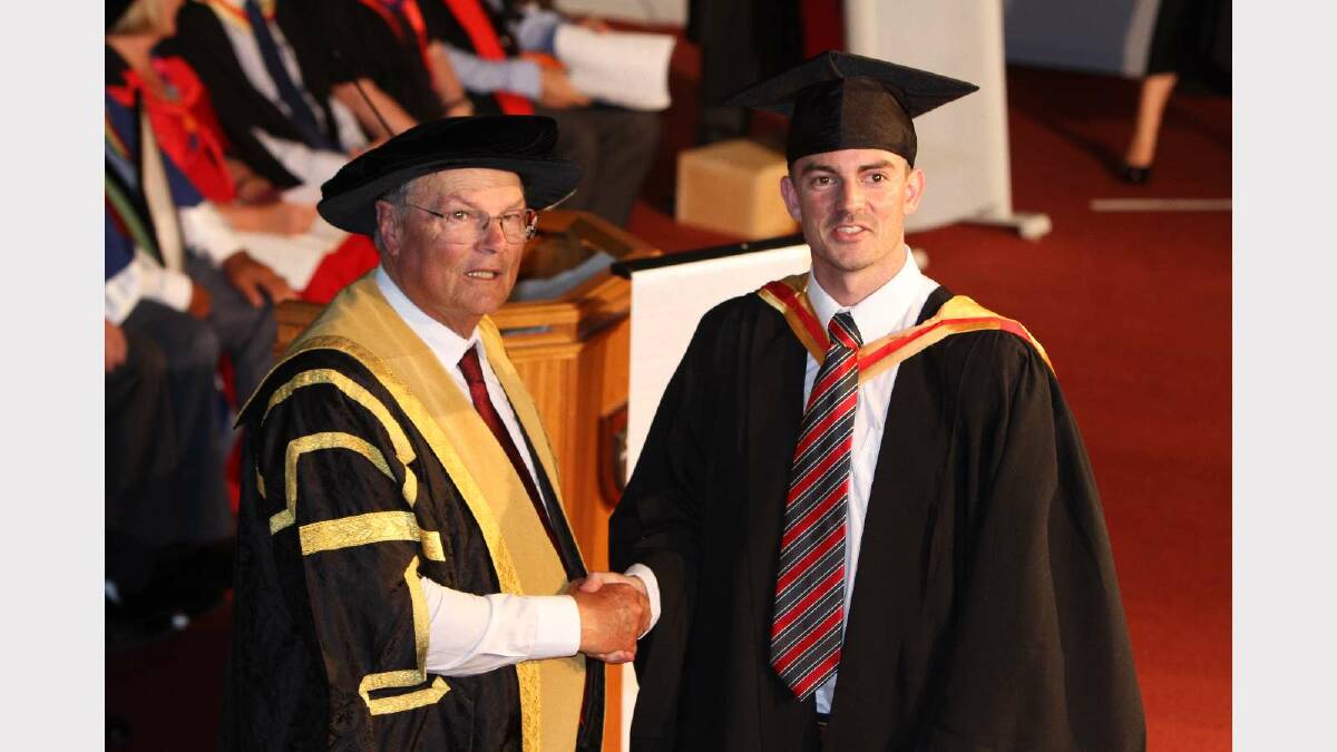 Graduating from Charles Sturt University with a Bachelor of Veterinary Biology/Bachelor of Veterinary Science is Benjamin Graham. Picture: Daisy Huntly