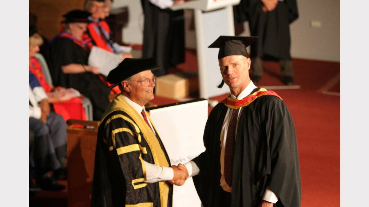 Graduating from Charles Sturt University with a Bachelor of Agricultural Science (Honours) is Michael Hopwood. Picture: Daisy Huntly
