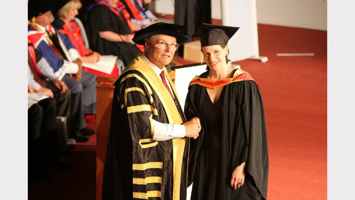 Graduating from Charles Sturt University with a Bachelor of Science (Agriculture - Agricultural Biotechnology) is Jacqueline Hancox. Picture: Daisy Huntly