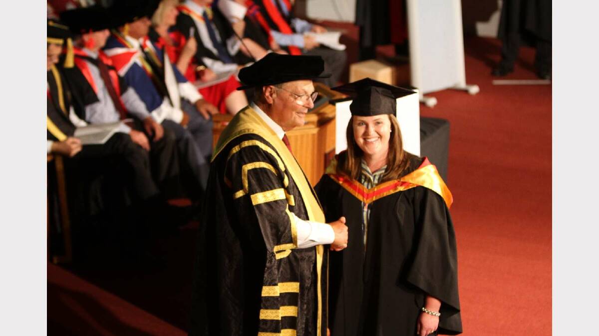 Graduating from Charles Sturt University with a Bachelor of Veterinary Biology/Bachelor of Veterinary Science is Melissa Thomson. Picture: Daisy Huntly