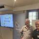 Peter McInerney of 3D-Ag Wagga Wagga, with Rod McKern, the southern district manager for Bank of Queensland based in Wagga Wagga organised the seminar.