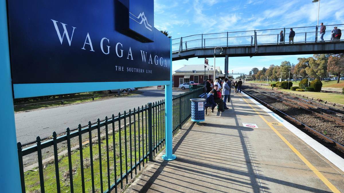 Wagga Wagga is expected to be one of the major freight hubs for the new inland rail line between Melbourne and Brisbane.
