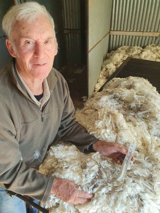 Woolgrower: Doug Wright, Claremont, Cowra, considers a levy of 1pc in the WoolPoll is sufficient. Photo: supplied.