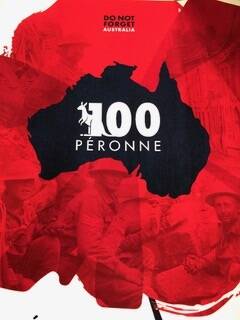 In 2018 Péronne is celebrating its liberation by Australians with a program Do Not Forget Australia. Picture: Michael Grealy
