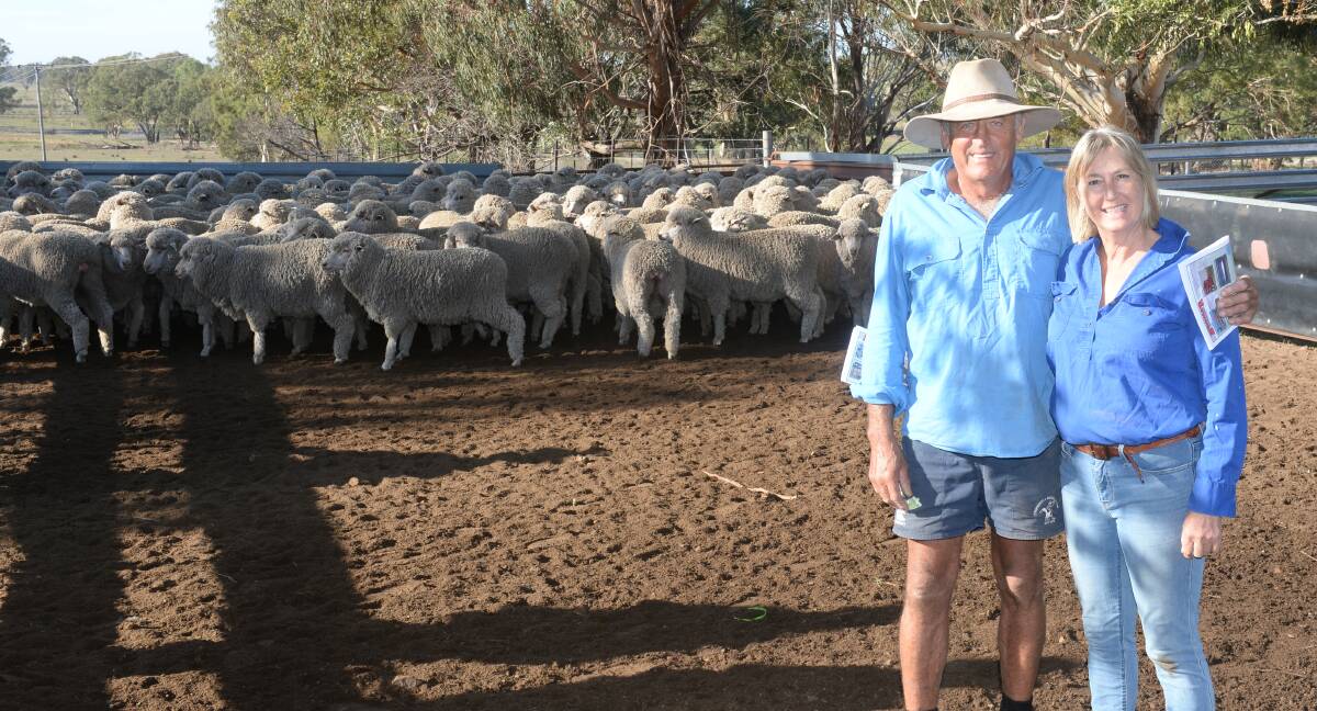 Boorowa Flock Ewe Competition participants Bruce and Narelle Nixon, Clovelly, Frogmore, were announced as the winners of the competition during Boorowa Show last weekend where the top five flocks displayed their sheep. 