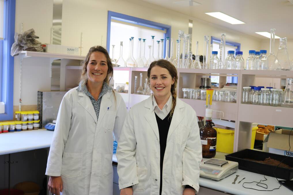 RESEARCH BENEFITS: Brooke Kaveney and Rachael Wood of the Graham Centre for Agricultural Innovation will take part in a three-week production course at the International Rice Research Institute (IRRI).