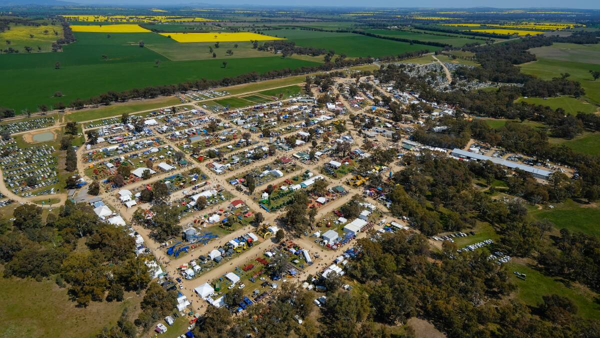 Rural sector puts on a display at Henty Machinery Field Days. 