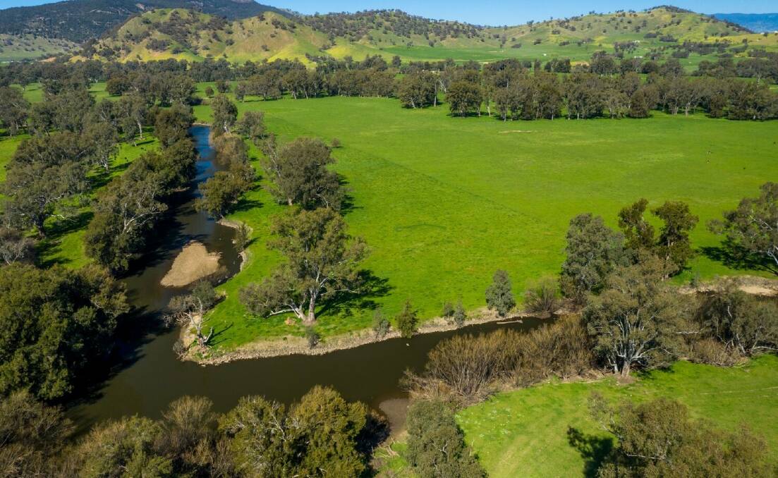 PRODUCTIVE: A picture of the country at "Avenix River," Brungle via Tumut. Picture: Webster Nolan 