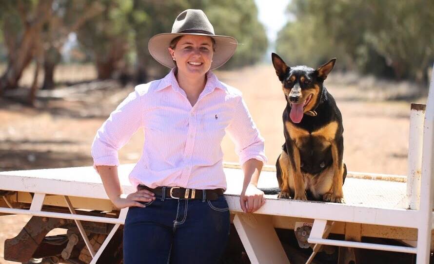 RURAL CAREER PATH: Dione Howard of Milbrulong and Polly. 