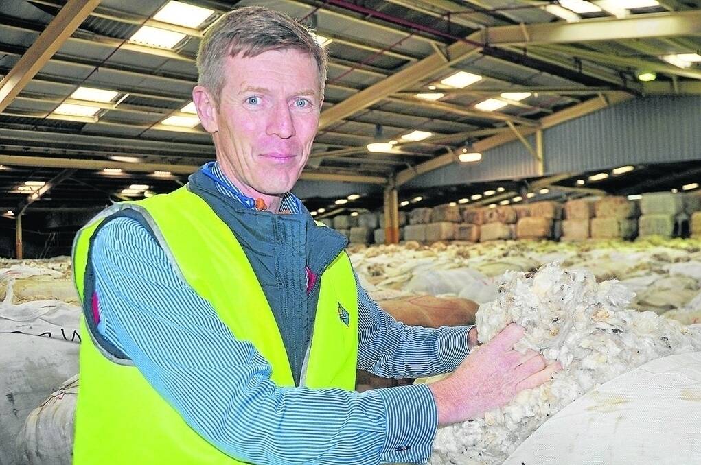 LOOKING FORWARD: Michell Wool chief executive officer Steven Read discusses current trends in the wool market after a week of higher prices. 
