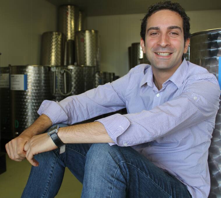 HARVEST SPECIAL: PhD student Rocco Longo of Wagga undertakes ground breaking research into low-alcohol wine. Picture: Nikki Reynolds