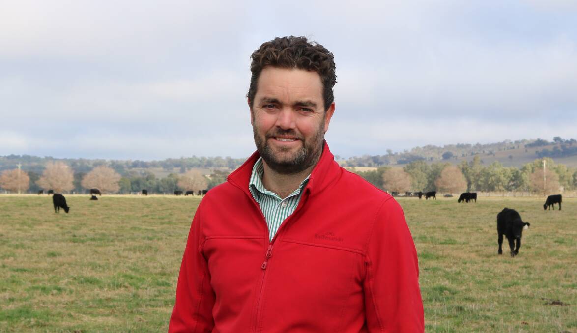 PASTURE MATTERS: Dr Jeff McCormick from the Graham Centre for Agricultural Innovation. 