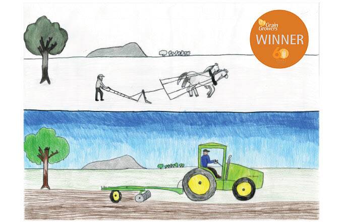 CLEVER WORK: Hudson Smith, 8, of Lockhart has been recognised in a GrainGrowers competition. 
