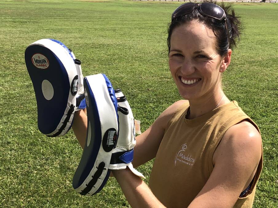 FOR THE GREATER GOOD: Serinah Maddox of Coolamon is promoting fitness and positive mental health outcomes in the community. Picture: Nikki Reynolds