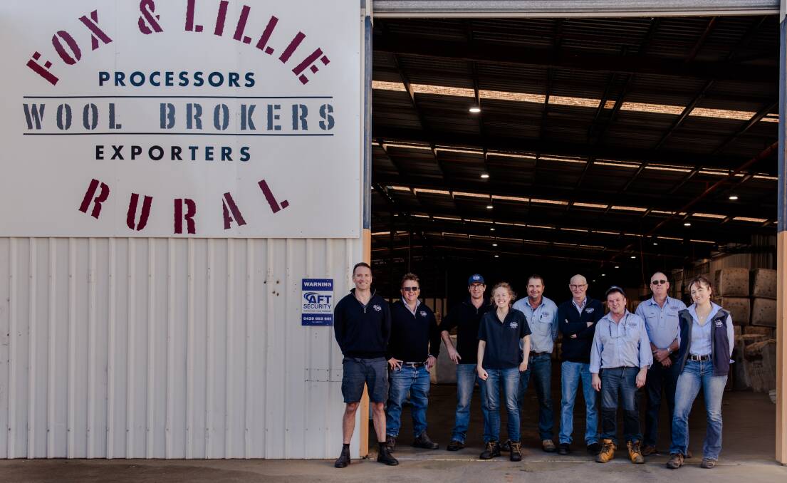 TEAM WORK: The Fox & Lillie Rural Wagga team. Picture: Supplied 