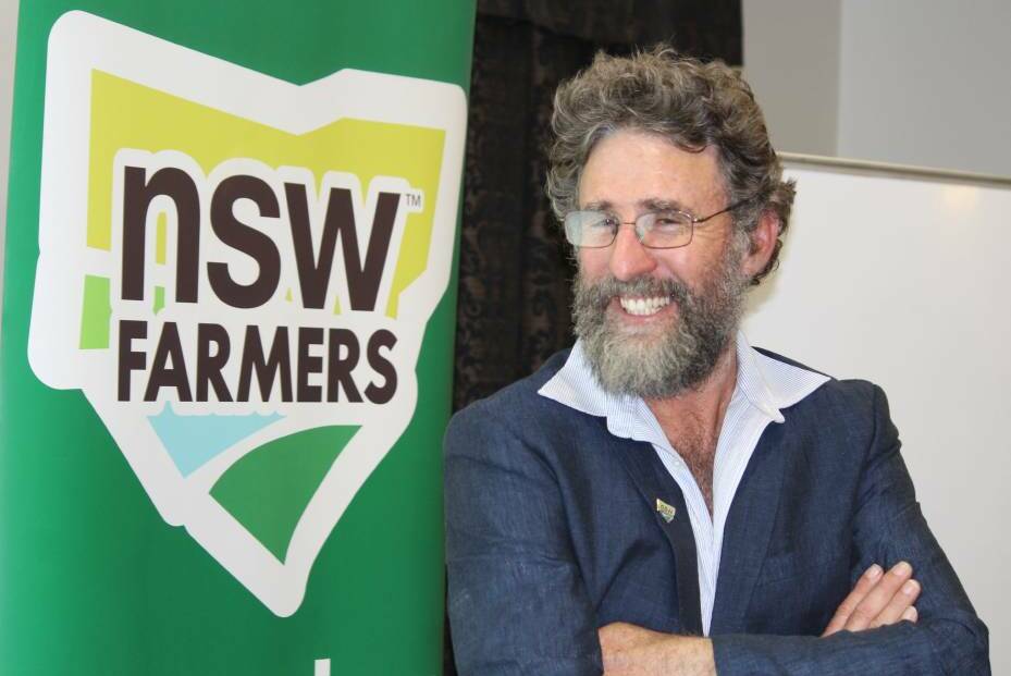 EMPLOYMENT OPTIONS: NSW Farmers president, James Jackson. 