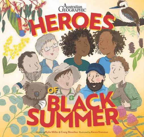 The cover of Heroes of Black Summer.