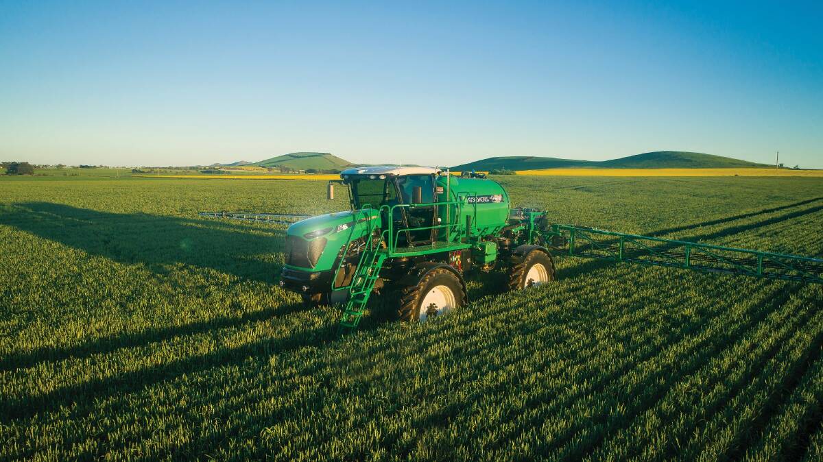 THE BEST: Designed and built to stand up to Australian conditions, G Series sprayers deliver exceptional power-to-weight ratios, industry-leading boom ride, unmatched fuel efficiency and the latest spraying technology.
