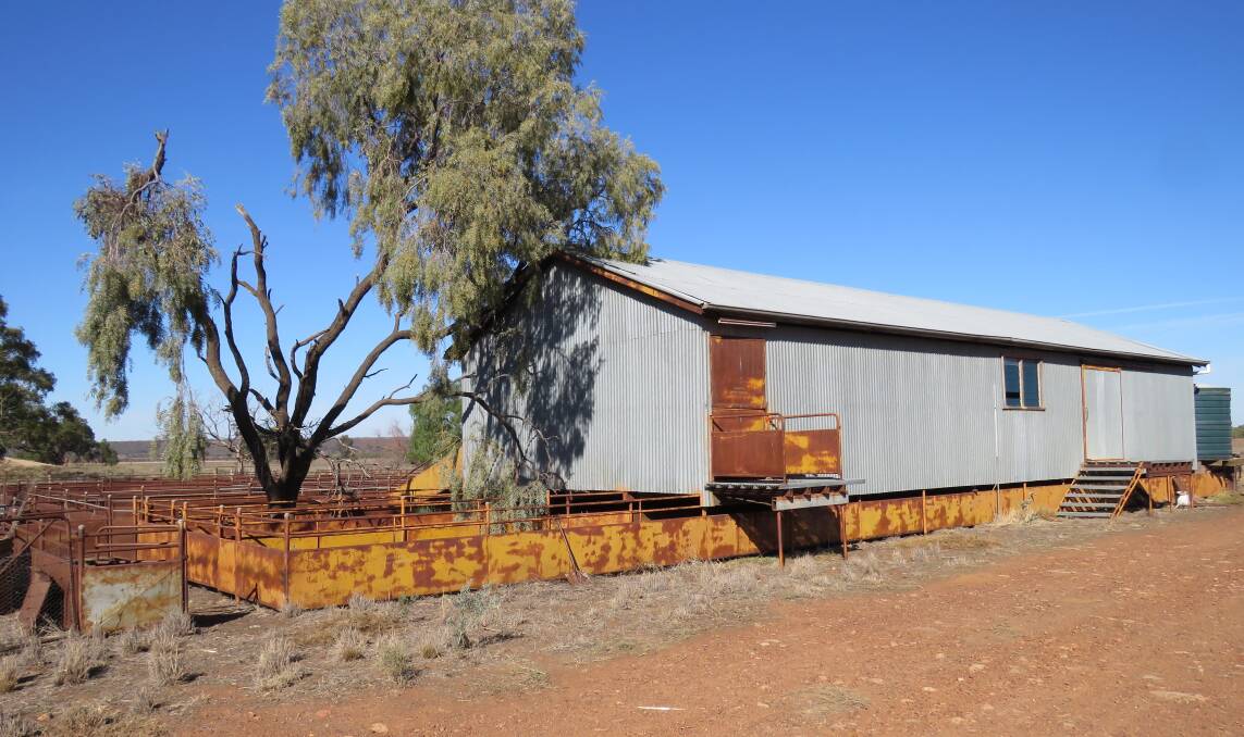 'DUNKELD': The main improvement on this property is the three-stand shearing shed with adjacent steel yards, as well as stock and domestic water access.
