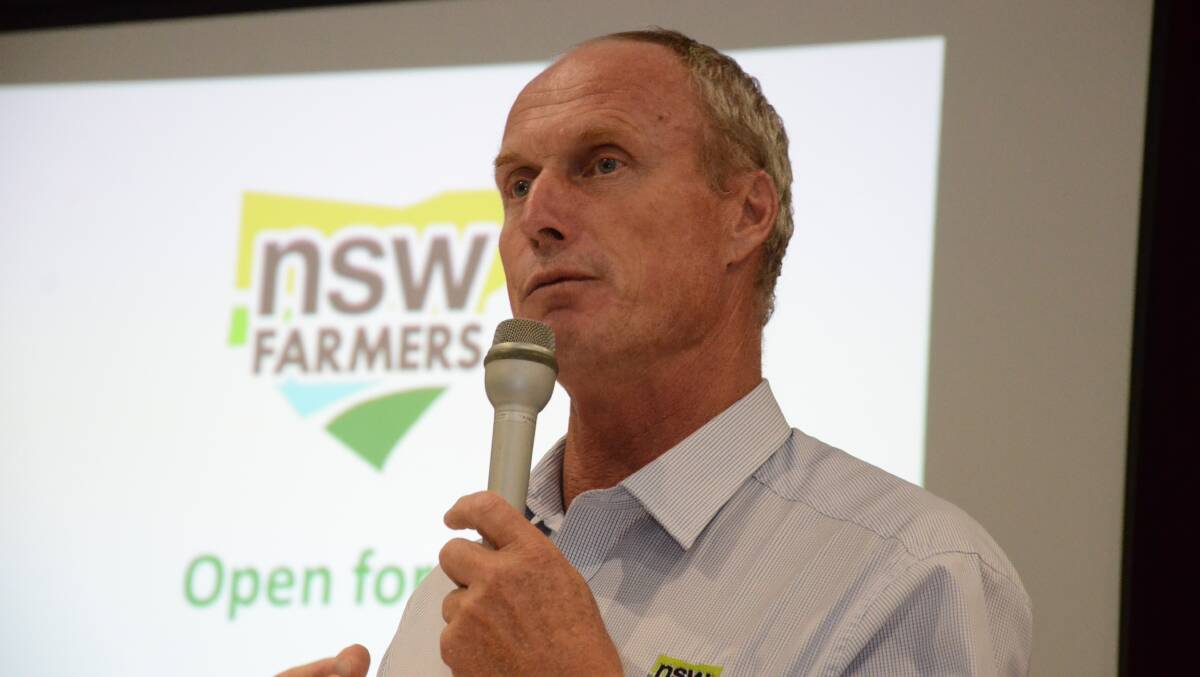 Derek Schoen will not seek presidency re-election but run for Treasurer of NSWFarmers at this month's conference.