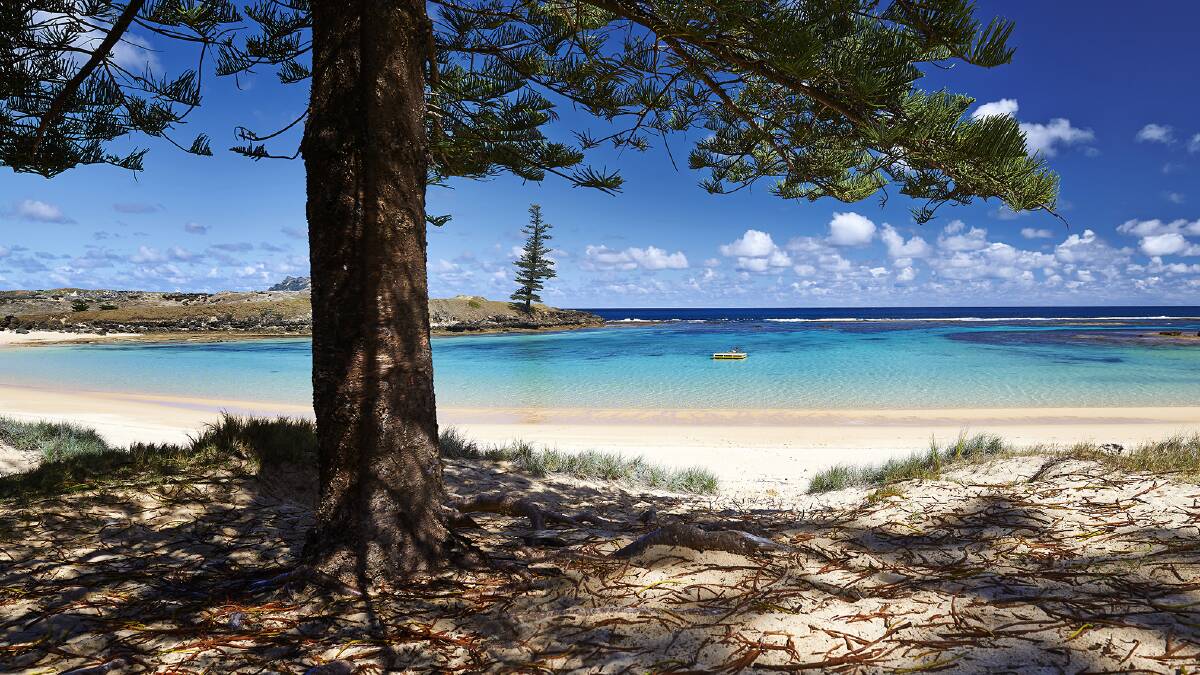 Norfolk Island's breathtaking Emily Bay.