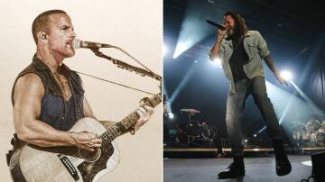 US country music stars Kip Moore and Tyler Hubbard will headline the 2024 Deni Ute Muster. Pictures supplied