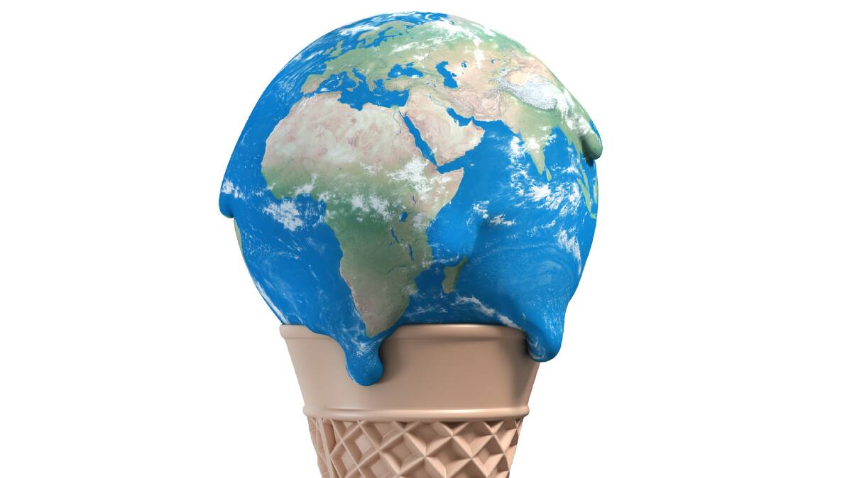 Australia should be front and centre of that ice-cream - expect a very warm one this week. Photo: Shutterstock