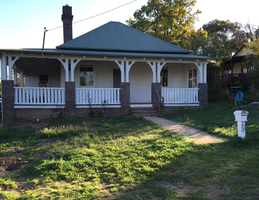 BEFORE: This turn-of-last-century cottage was a bargain buy at $325,000 in 2016. A new garden and white picket fence gave the property immediate kerb appeal.