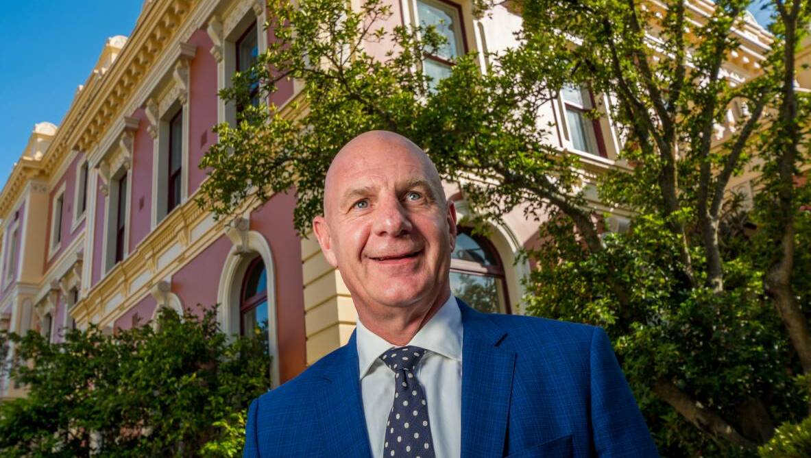 Tasmania's new Premier Peter Gutwein has appointed himself the state's first Liberal Climate Change Minister. Picture: Phillip Biggs