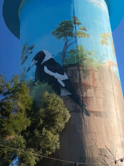 Stunning mural attracts worldwide focus on  Lockhart