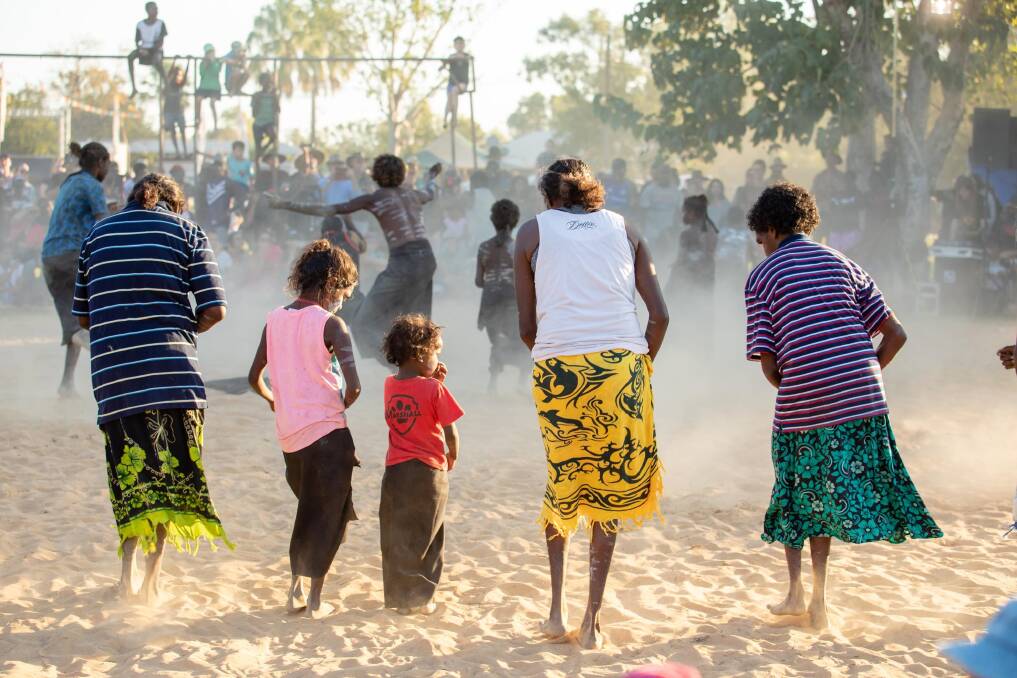 Getting into the Indigenous spirit: The Barunga Festival. Image: Dave Preston
