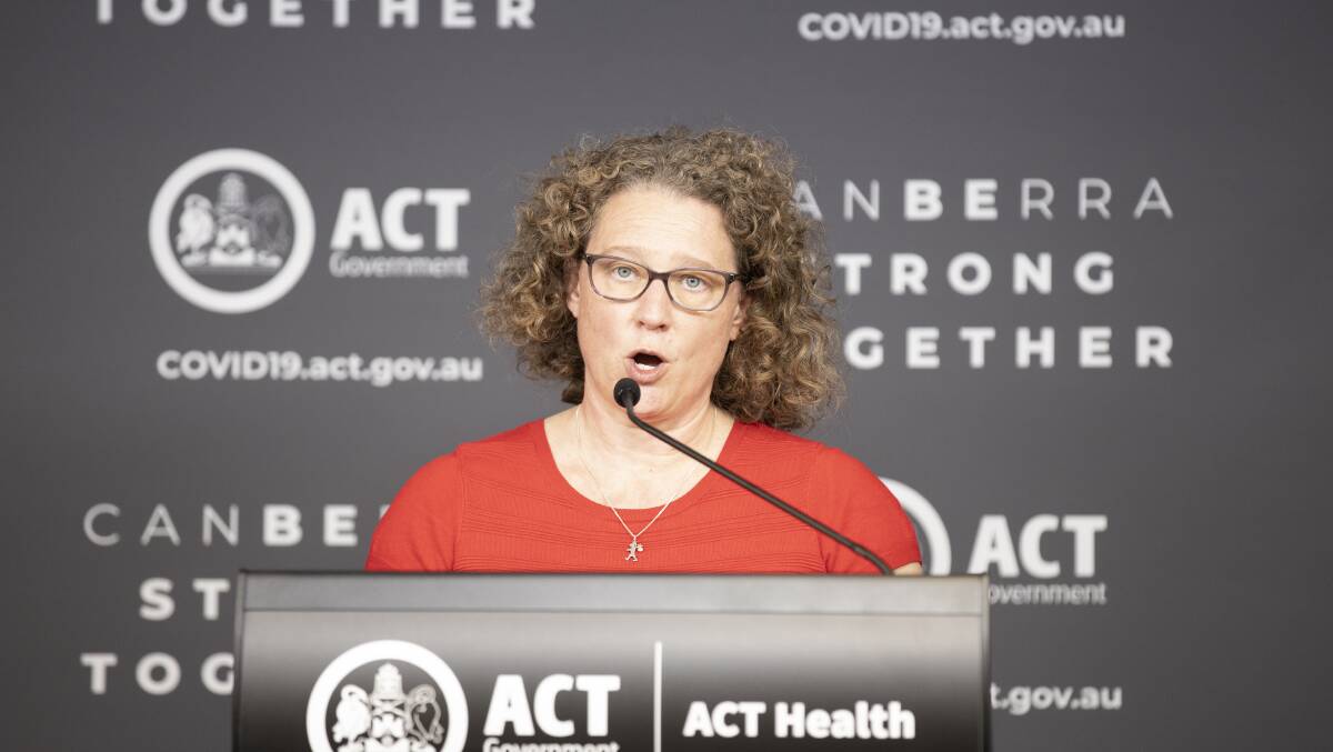 ACT chief health officer Kerryn Coleman. Picture: Sitthixay Ditthavong 