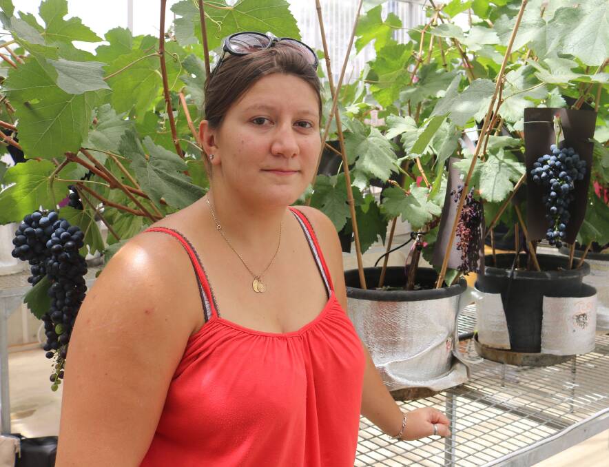 Charles Sturt University PhD student Julia Gouot, from the National Wine and Grape Industry Centre. Picture: Supplied